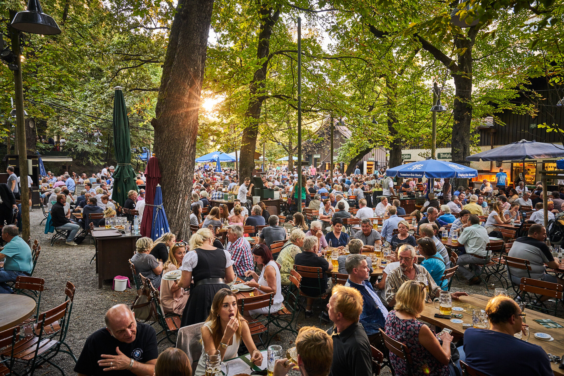 Beer garden Augustiner Keller